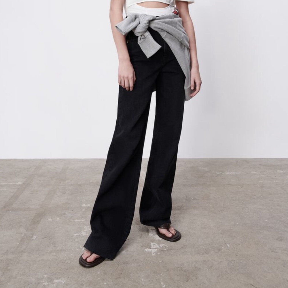 Zara High Waisted Jeans